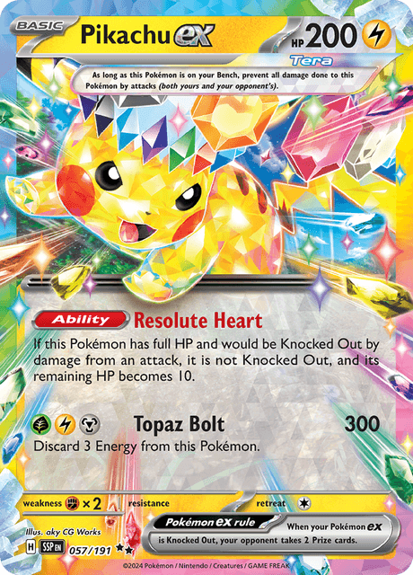 pikachu ex(Ingles)