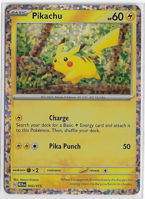 Pikachu Holo Promo (Español) – 025/165 – McDonald’s Dragon Discovery