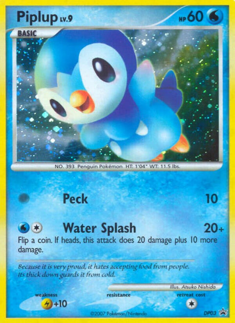 Piplup - DP03 - Promo (Inglés Foil LP)