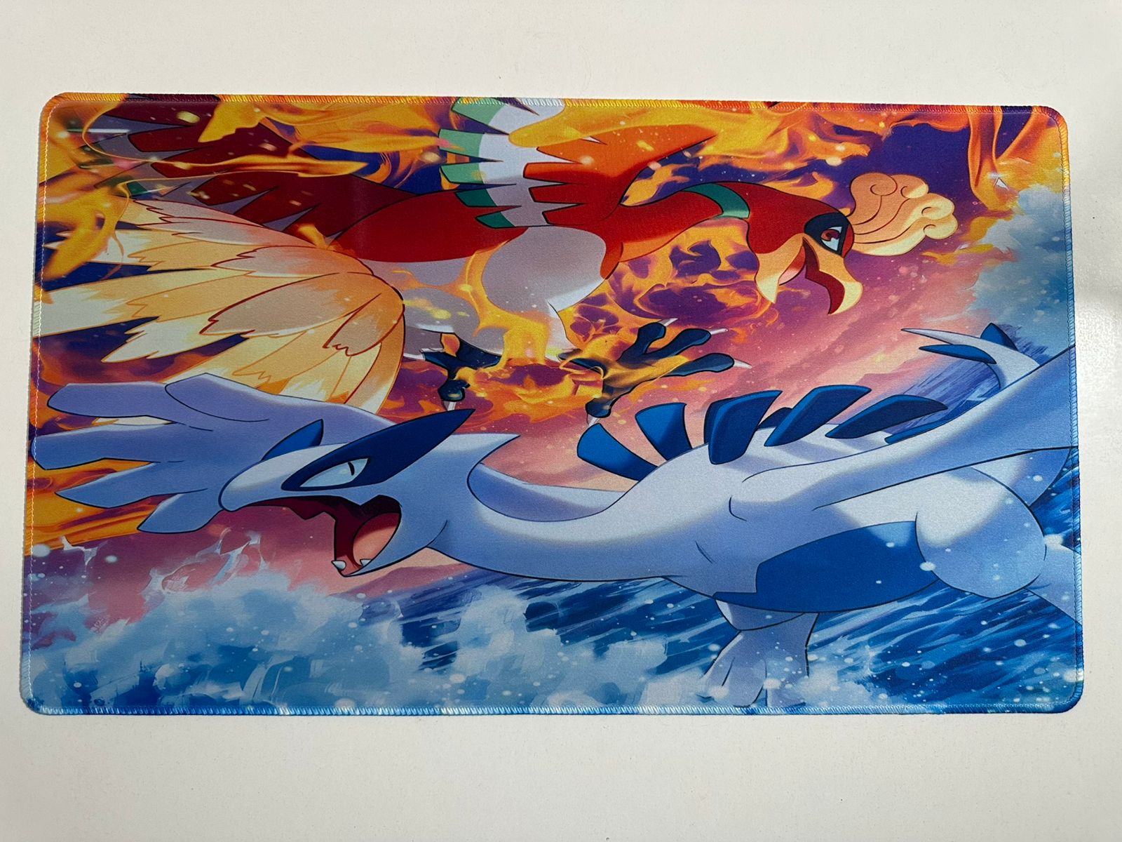 Playmat diseño lugia y ho-oh 60×35