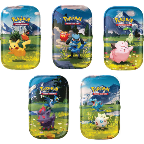 POKEMON TCG MEGA EVOLUTION - ESPAÑOL ASCENDED HEROES MINI TIN UNIDAD - Español (Diseño al azar)