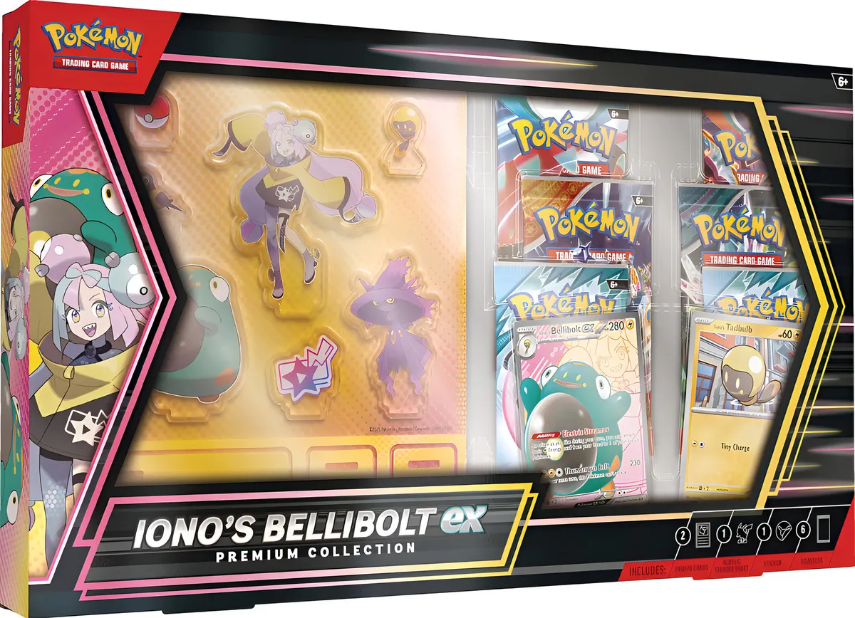 Colección Premium Bellibolt ex de e-Nigma Pokémon TCG
