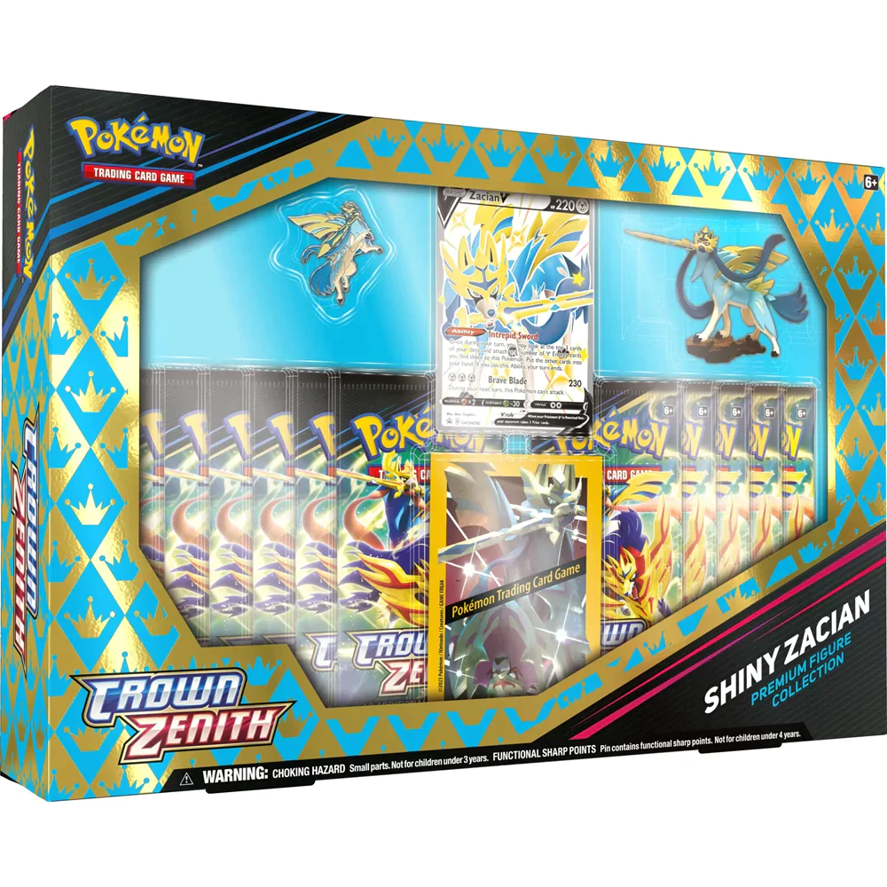 Crown Zenith Shiny Zacian Premium Figure Collection – Español
