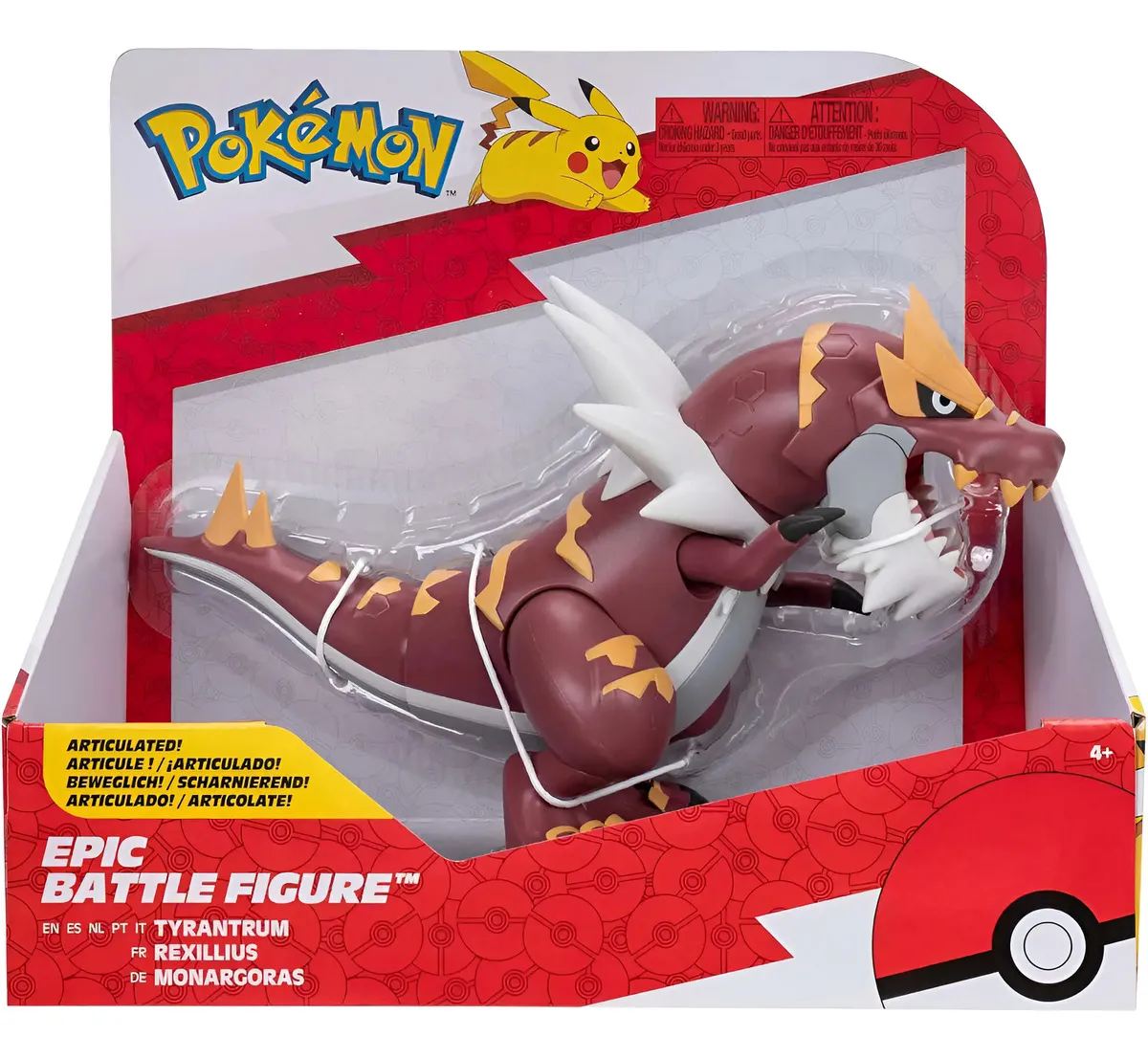 Pokémon Figura de Batalla Épica – TYRANTRUM