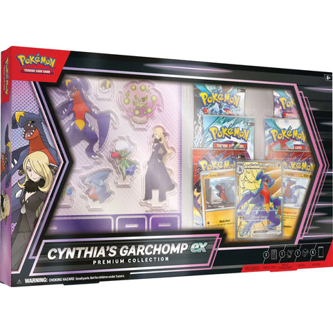 Coleccion Premium Garchomp Ex De Cynthia Escarlata Y Purpura Jcc Pokemon