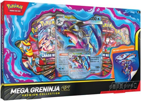 Pokémon: Mega Evolution – Mega Greninja ex Premium Collection