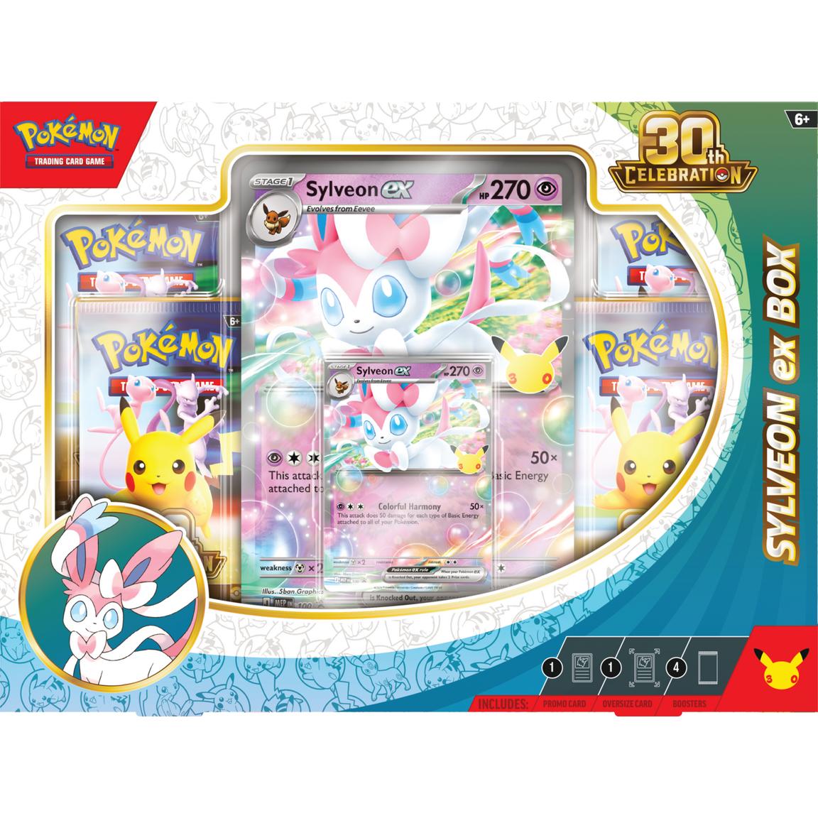 Pokémon TCG 30th1 Celebration Sylveon ex Box (Ingles)