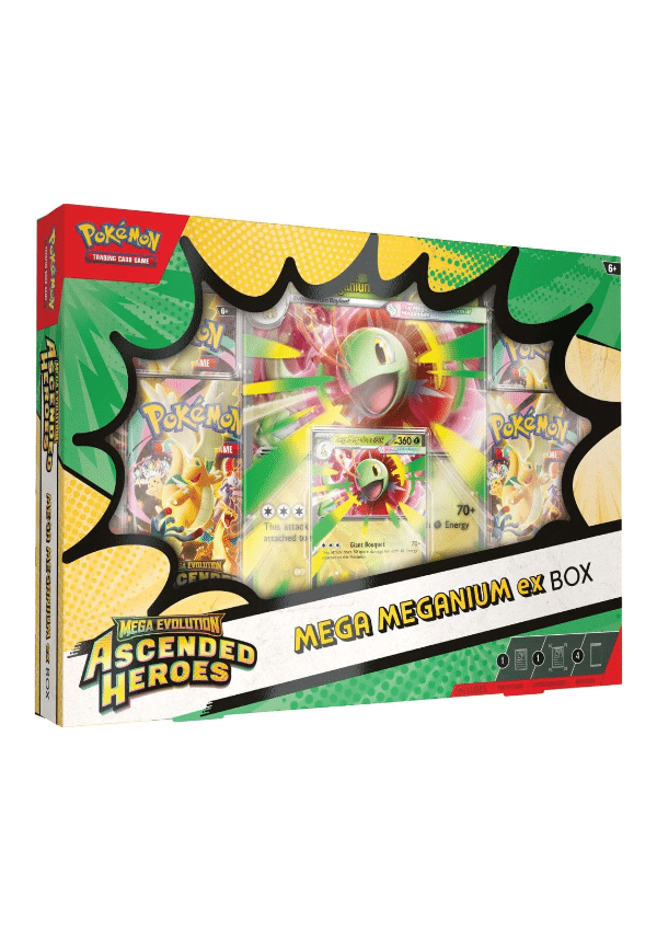 Ascended Heroes – Mega Meganium ex Box - Español Latino