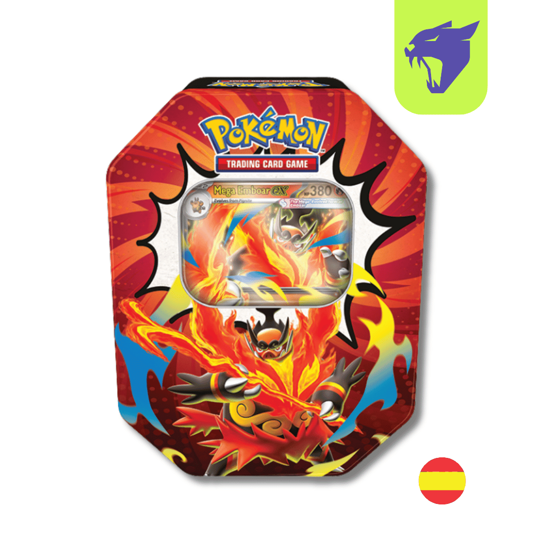 Pokemon TCG Ascended Heroes Tin: Mega Emboar ex (Español)
