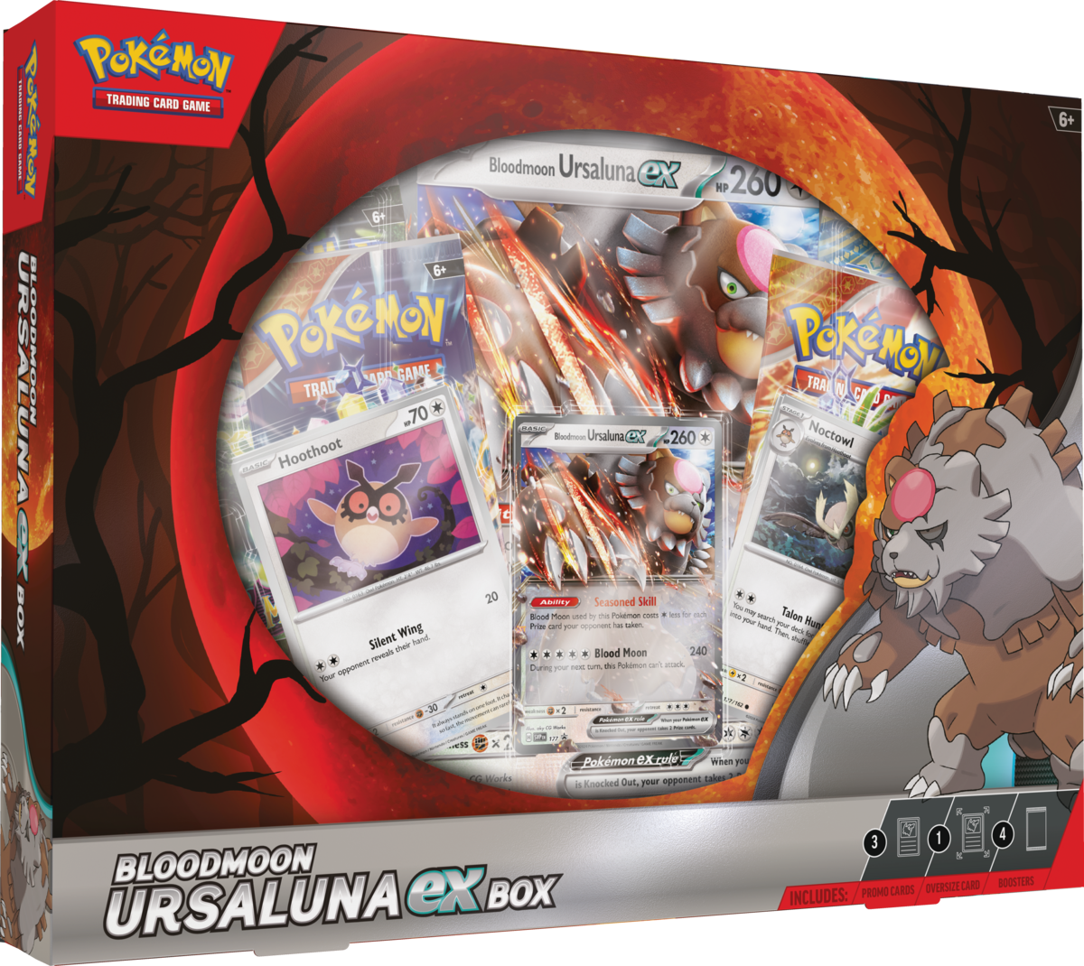 Pokemon TCG Bloodmoon Ursaluna ex Box Inglés (November Incrementals 2024)