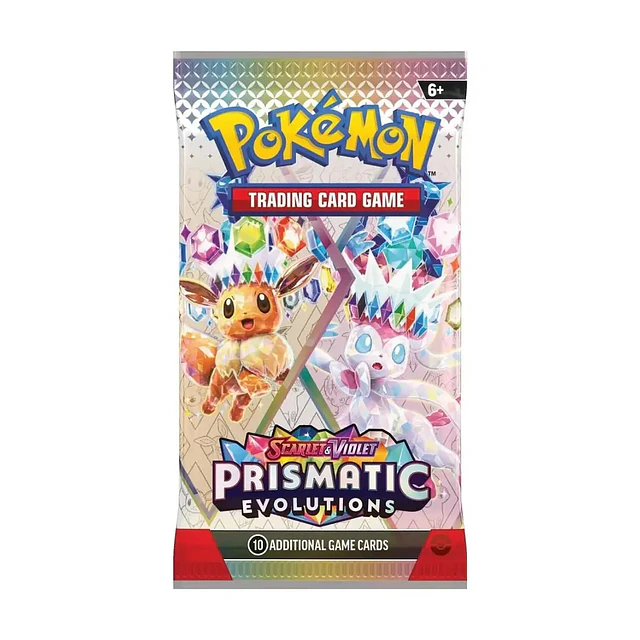 POKEMON TCG: BOOSTEE PACK PRISMATIC EVOLUTIONS INGLES