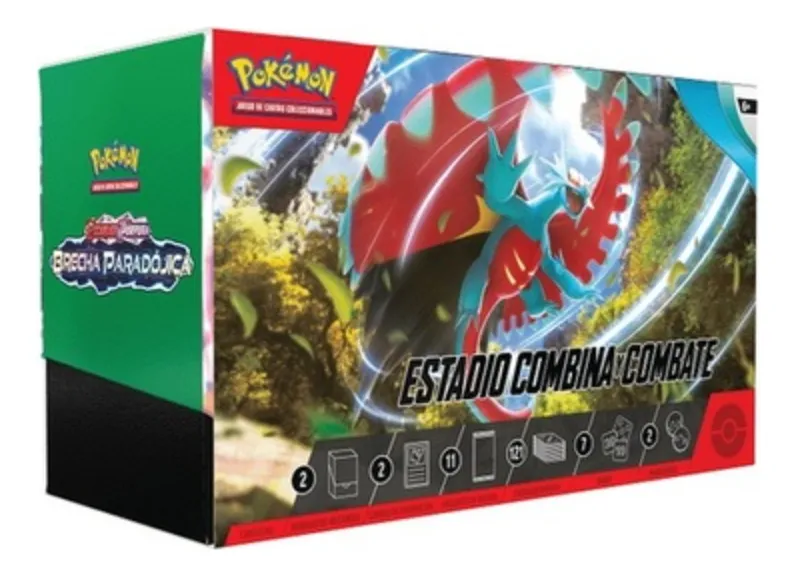 Pokémon TCG: Brecha Paradógica - Estadio Combina y Combate - Español