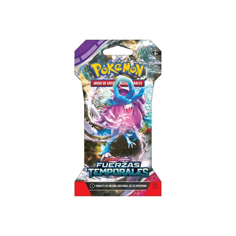 Pokémon TCG: Fuerzas Temporales sleeved booster (Español)