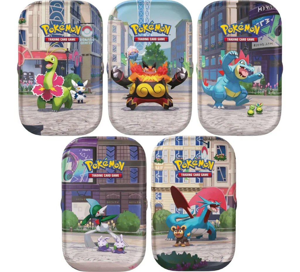 Pokémon TCG Lumiose City Mini Tin Inglés Al Azar