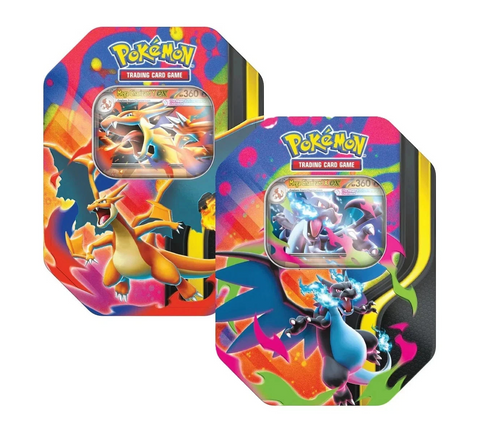 POKEMON TCG: SPANISH MEGA CHARIZARD X - TIN CASE