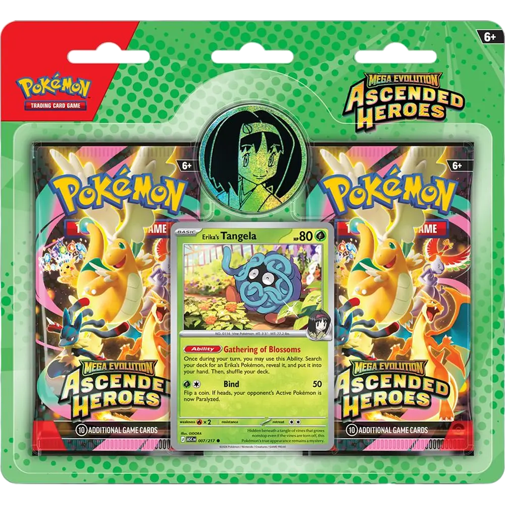 Pokémon TCG Mega Evolution - Ascended Heroes 2 Pack Blister (ESP)
