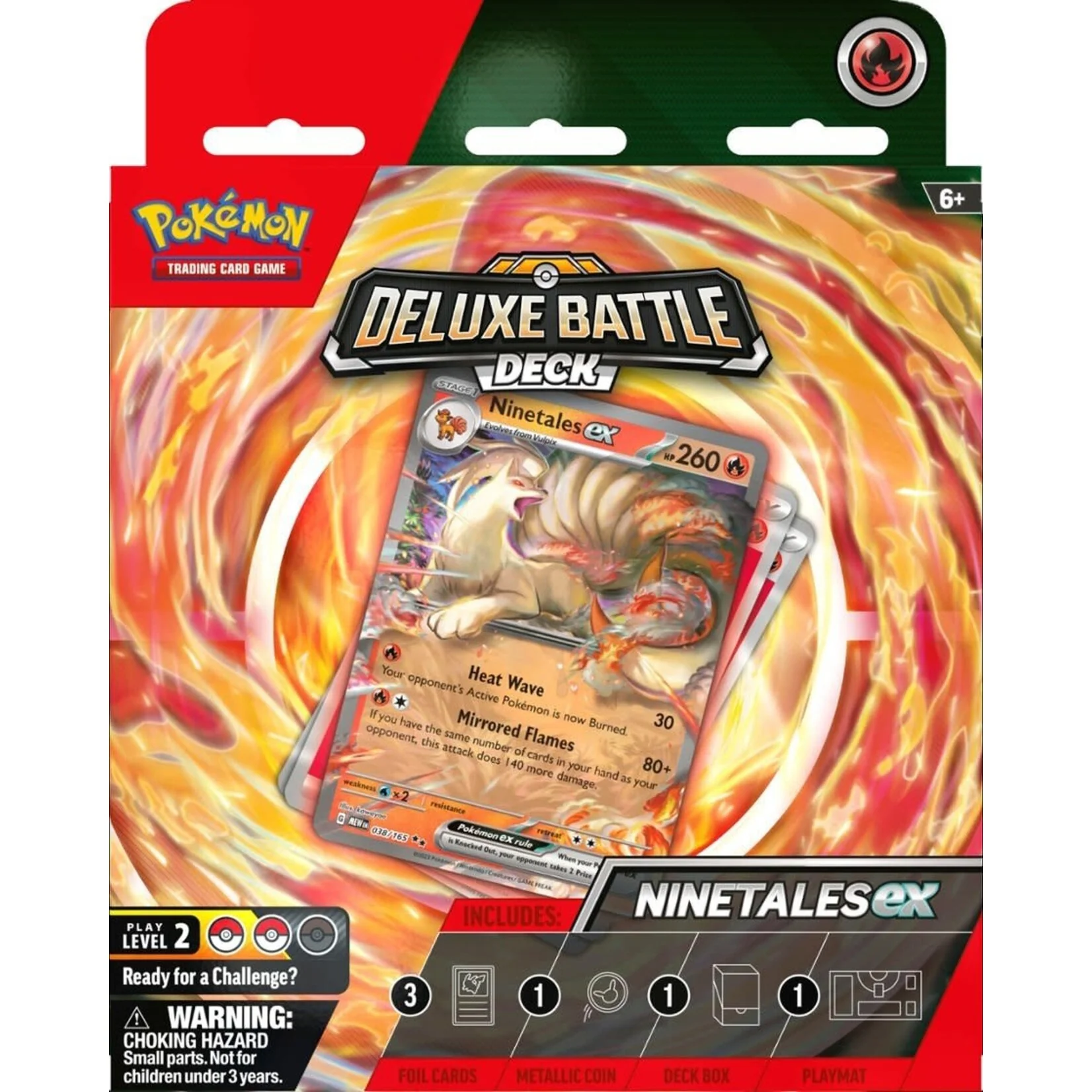 Pokemon TCG Ninetales ex Deluxe Battle Deck