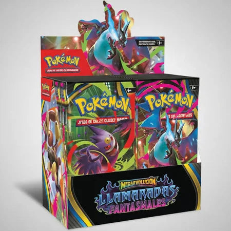Pokémon TCG Mega Evolution Phantasmal Flames 36 Booster Pack Español