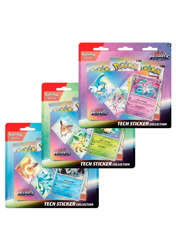 Pokémon TCG – Prismatic Evolutions tech sticker (esp)