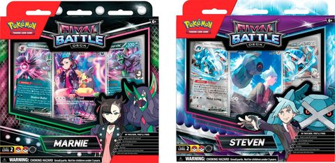 Pokémon TCG Rival Battle Marnie/Steven Box ESPAÑOL
