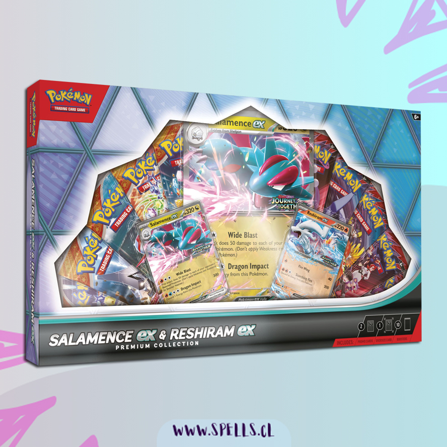 POKEMON TCG SALAMENCE EX RESHIRAM EX COLLECTION