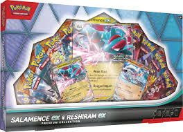 Pokémon: Salamence ex & Reshiram ex Premium Collection Inglés