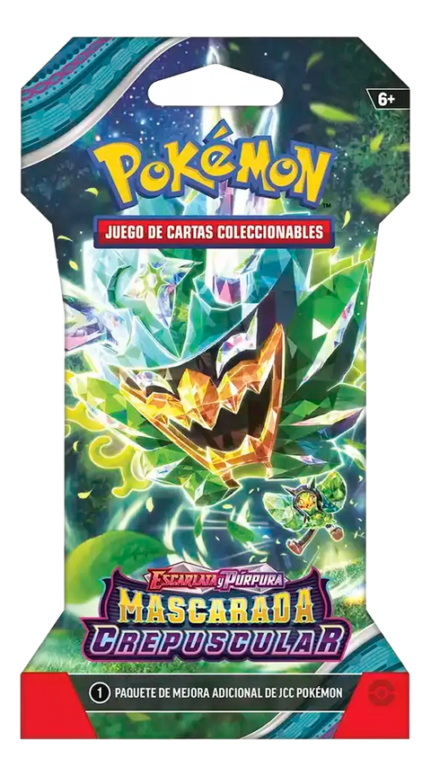 Pokemon TCG: Spanish - Scarlet & Violet 06 - Twilight Masquerade- Sleeved