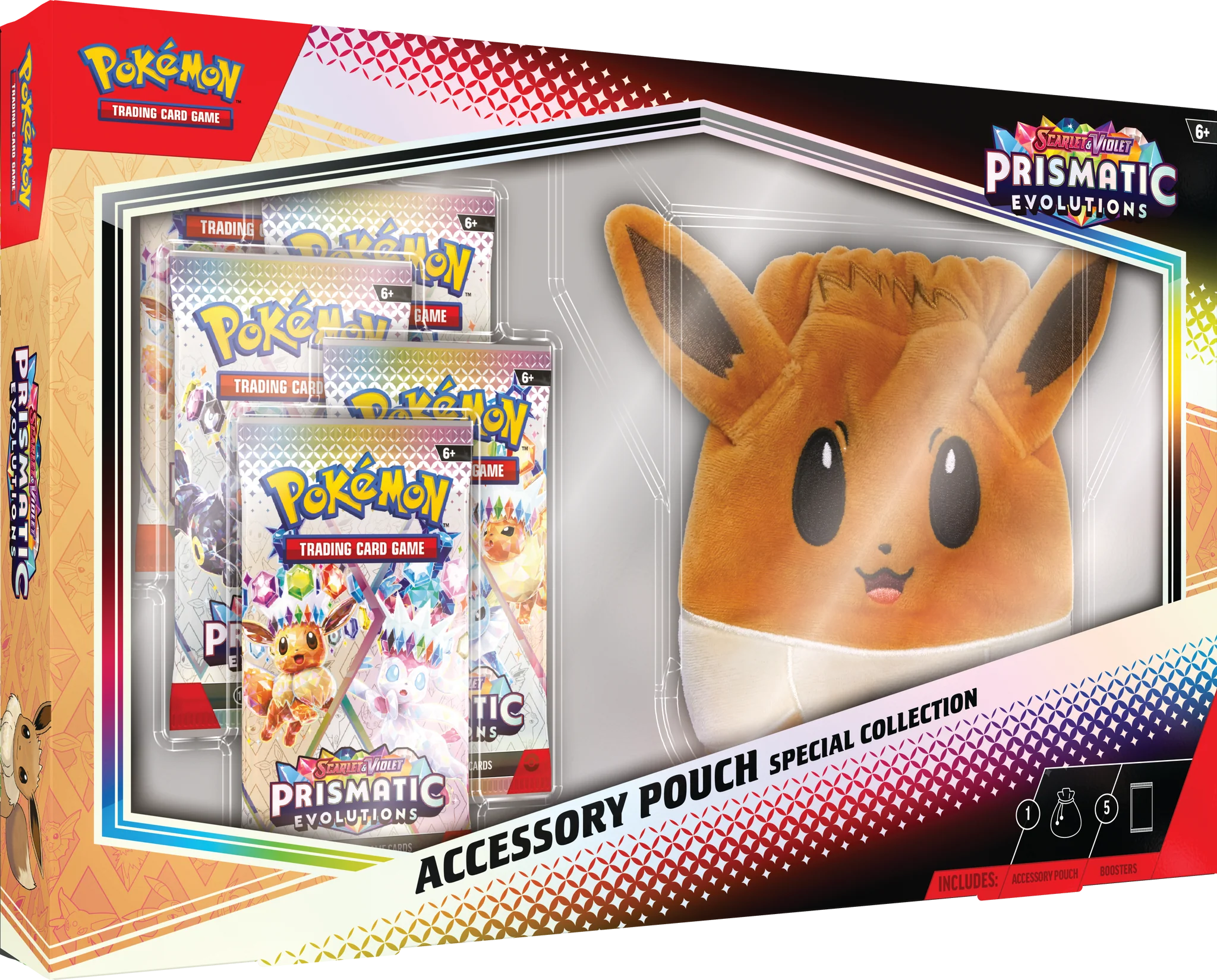 POKEMON TCG: SPANISH SCARLET & VIOLET PRISMATIC EVOLUTIONS - ACCESSORY PUCH