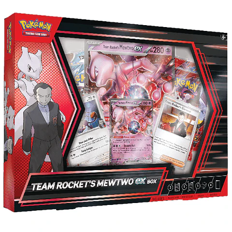 POKEMON COMPANY 100-10443 TCG TEAM ROCKETS MEWTWO EX BOX ESPAÑOL