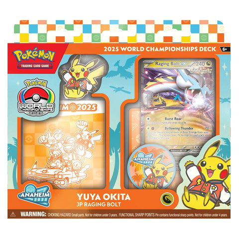 Pokemon Tcg World Championships Deck (2025) Ing - Yuya Okita Jp Racing Bolt