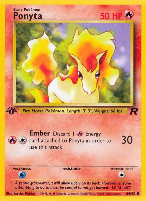 Ponyta - 64/82 - Common
