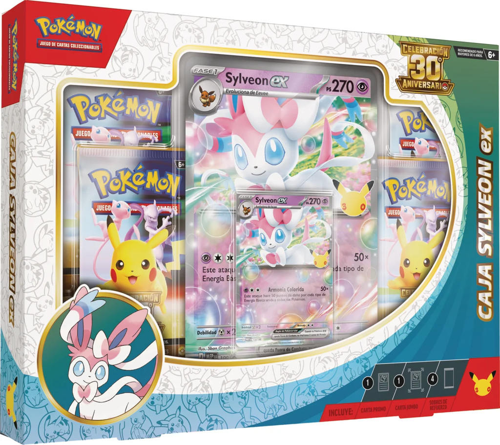*PRE VENTA* Sylveon ex box Pokémon 30th INGLÉS