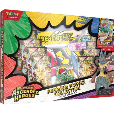 PREMIUM POSTER COLLECTION Mega Lucario (INGLES)