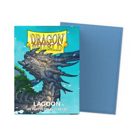 Protectores Dragon Shield Lagoon Dual Matte - Standard Size