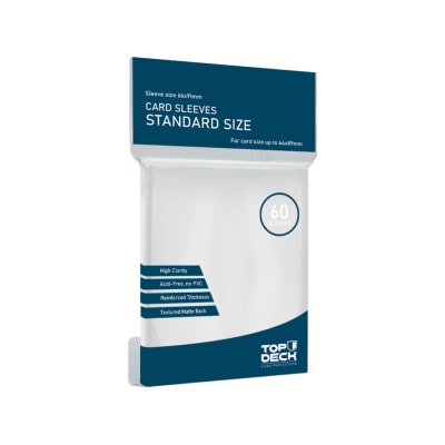 Protectores TopDeck standard blanco