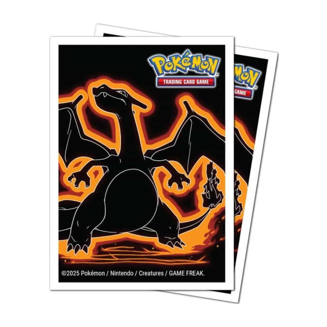 Protectores Ultra PRO Pokémon Apex, Neón Kanto Charizard