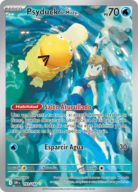 PSYDUCK DE MISTY 193/182 - Singles Pokemon TCG