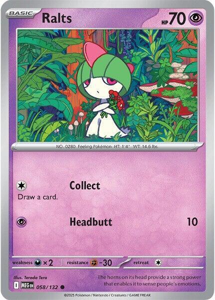 Ralts – 058/132 – Common - Español