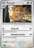 Raticate – Uncommon Reverse Holo – 061/088 – Inglés