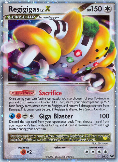 Regigigas LV.X - DP30 - Promo (Inglés Foil HP)