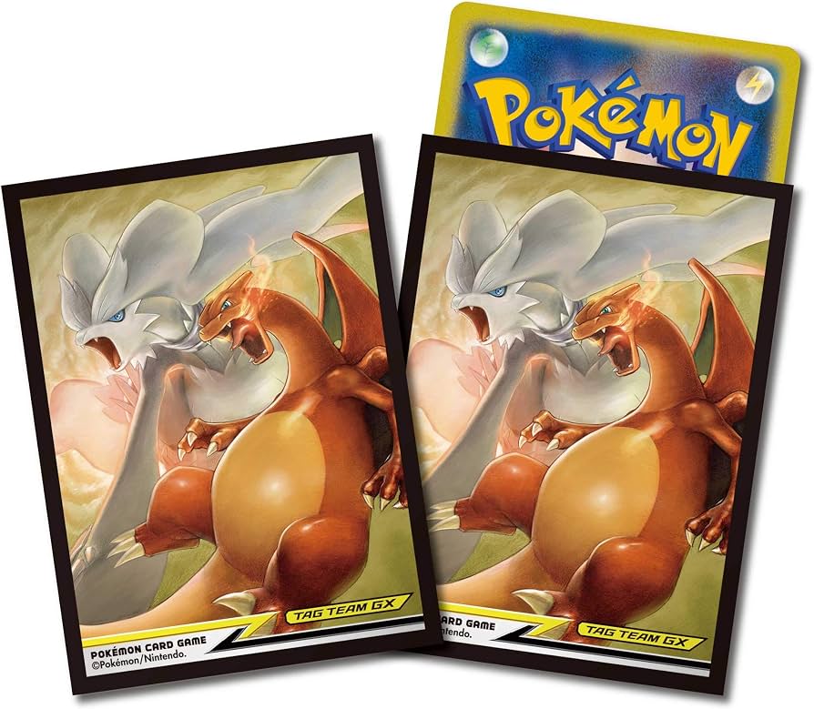 Reshiram & Charizard Tag Team 64ct Pokémon Center Sleeves