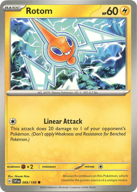 Rotom - 069/198 - Common (Inglés NM)