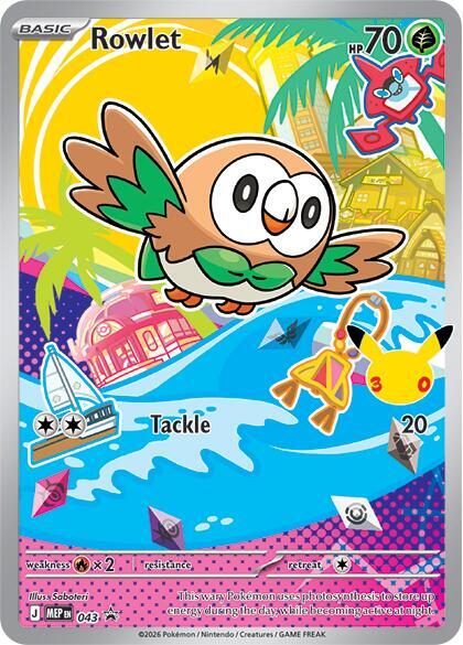 Rowlet – MEP043 – Promo – Inglés
