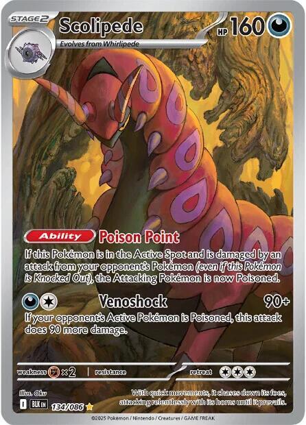 Scolipede – 134/086 – Illustration Rare - Español