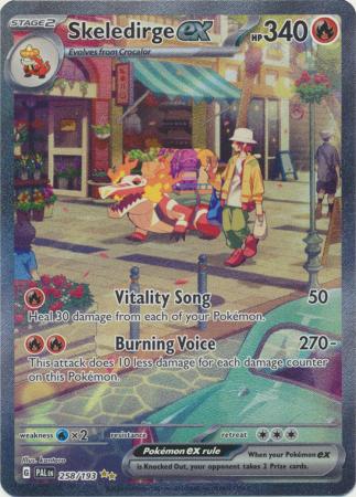 Skeledirge ex – 258/193 – Special Illustrion Rare – Inglés