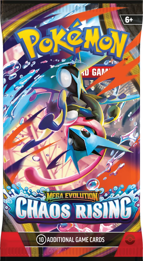 Sleeved Booster Pack Chaos Rising ESPAÑOL