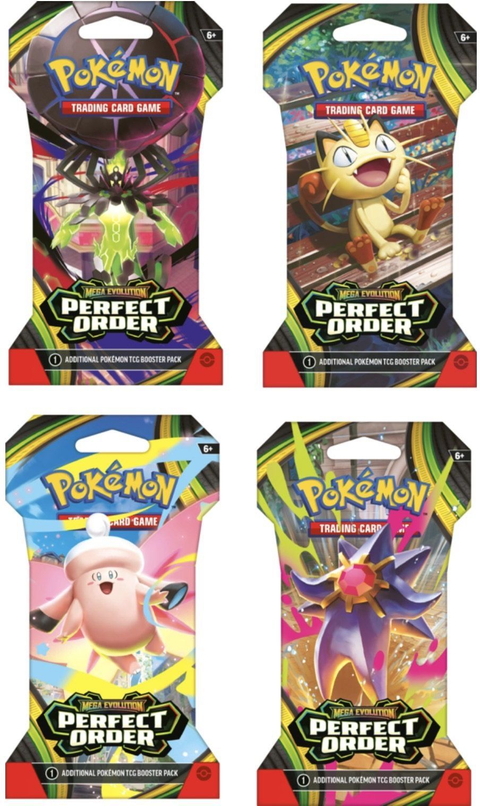 Sleeved Booster Pack Perfect Order ESPAÑOL
