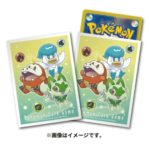 Sleeves Paldean Starters - Pokemon Center