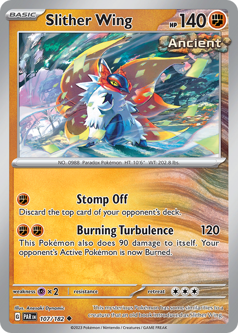 Slither Wing - 107/182 - Uncommon ESPAÑOL