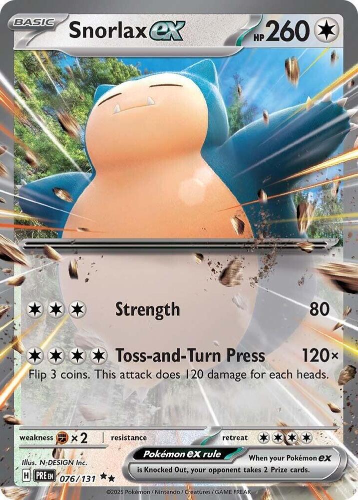 Snorlax ex – 076/131
